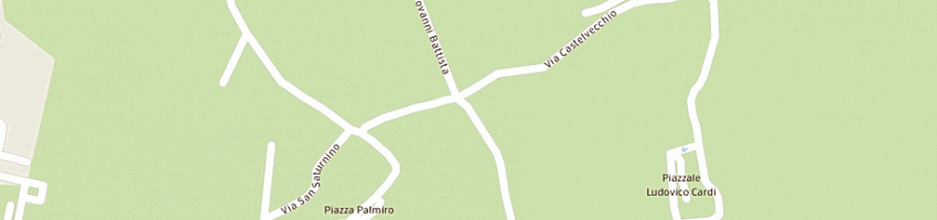 Mappa della impresa hotel villa sonnino a SAN MINIATO