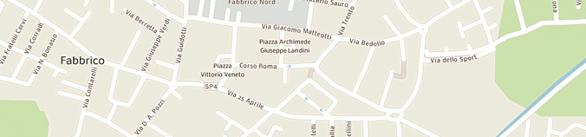 Mappa della impresa da anna di sorio angelo e c (snc) a FABBRICO