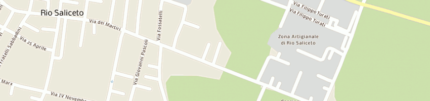 Mappa della impresa cb studio srl a RIO SALICETO