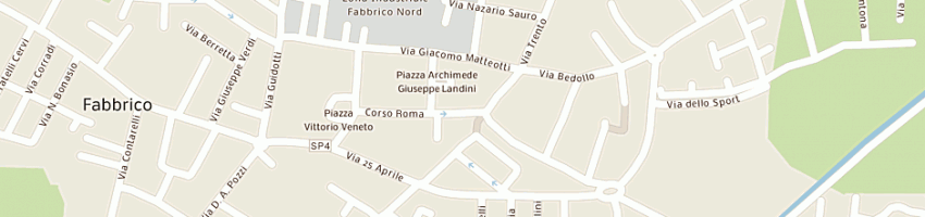 Mappa della impresa cenerentola di magnani claudia a FABBRICO