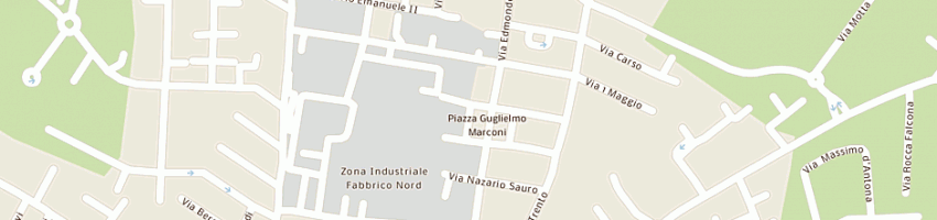 Mappa della impresa preti dino e c (snc) a FABBRICO