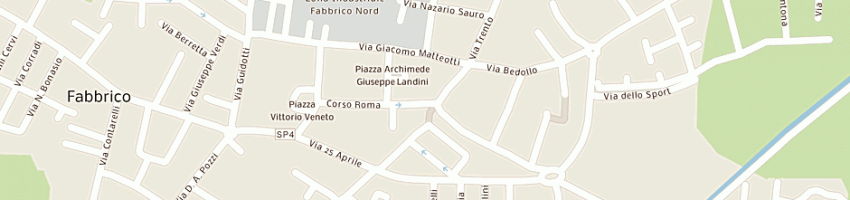 Mappa della impresa onoranze funebri bonini di bonini massimo e c snc a FABBRICO