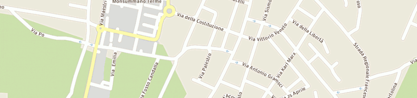 Mappa della impresa conf service soccoop a rl a MONSUMMANO TERME
