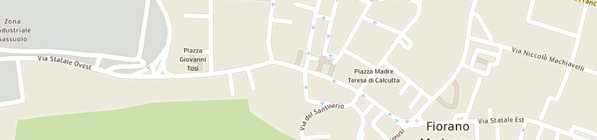 Mappa della impresa porta aperta coop soc a rl a FIORANO MODENESE