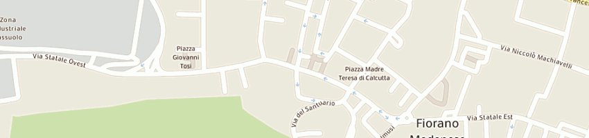 Mappa della impresa acconciatore laiso a FIORANO MODENESE