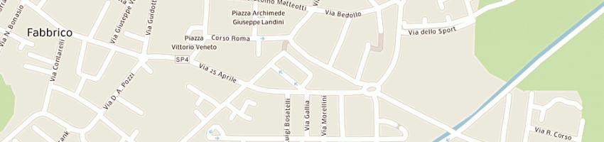 Mappa della impresa di palma felice a FABBRICO