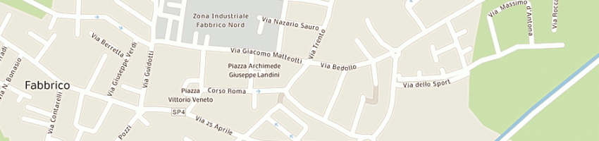 Mappa della impresa raffaella shopping di raffaella bosi a FABBRICO