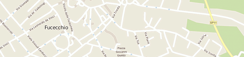 Mappa della impresa rossetti attilio a FUCECCHIO