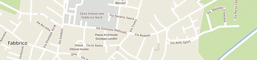 Mappa della impresa sberveglieri fabrizio a FABBRICO