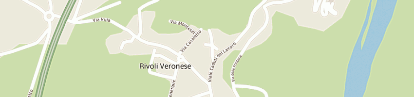 Mappa della impresa centro ricerche agricole industriali crai srl a RIVOLI VERONESE