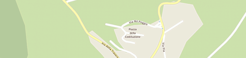 Mappa della impresa vivicom di franceschini massimo e c snc a POMARANCE