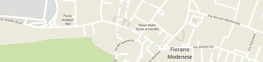 Mappa della impresa autonoleggio car con conducente a MODENA