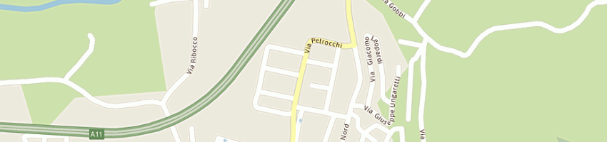 Mappa della impresa brums a PISTOIA