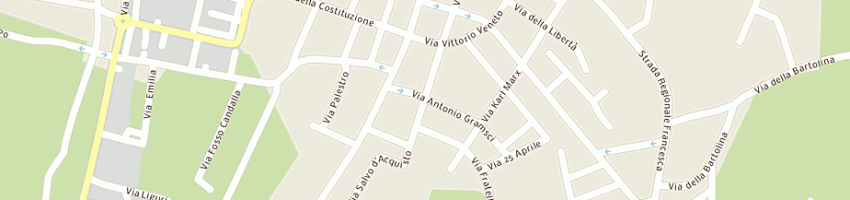 Mappa della impresa sannex srl a MONSUMMANO TERME