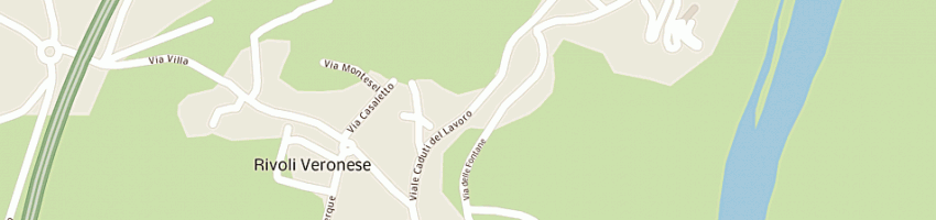 Mappa della impresa zambiasi fausto e giuseppe (snc) a RIVOLI VERONESE