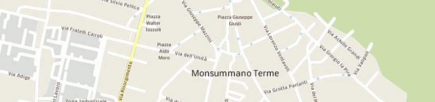 Mappa della impresa servindustria pistoia srl a MONSUMMANO TERME