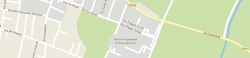 Mappa della impresa gge (srl) a RIO SALICETO