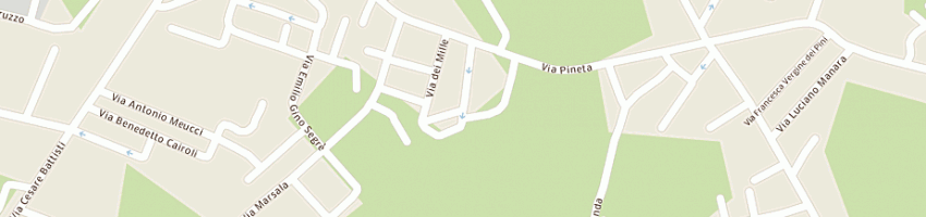 Mappa della impresa pizzeria da serafino a MONSUMMANO TERME