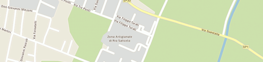 Mappa della impresa alfa plastic srl a RIO SALICETO