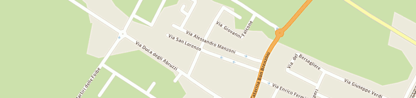 Mappa della impresa oliva antonio a MOZZECANE