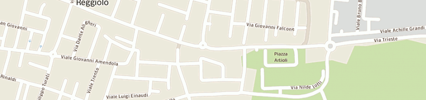 Mappa della impresa fornasari lorenzo a REGGIOLO