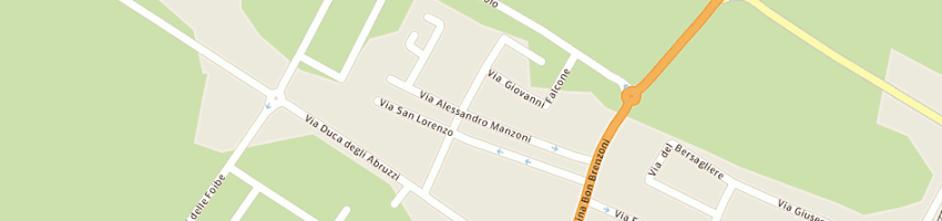 Mappa della impresa lorenzetti fausto a VERONA