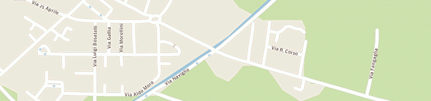 Mappa della impresa alberghi hotel san genesio a FABBRICO