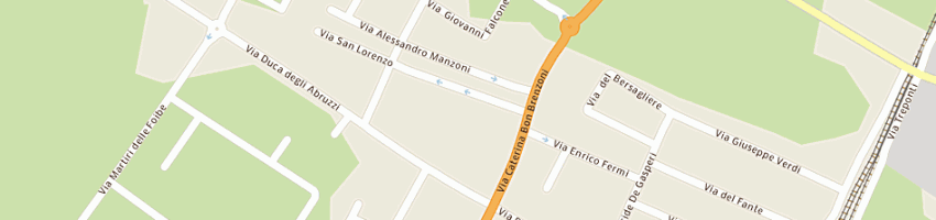 Mappa della impresa sambenini marco a MOZZECANE