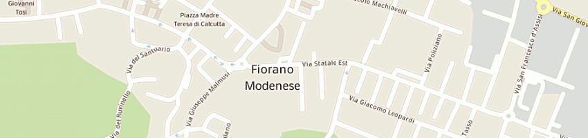 Mappa della impresa wu wanghua a FIORANO MODENESE
