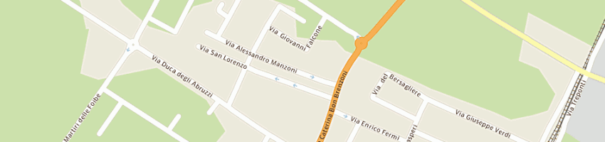 Mappa della impresa colorificio milano di ferrari franca a VERONA