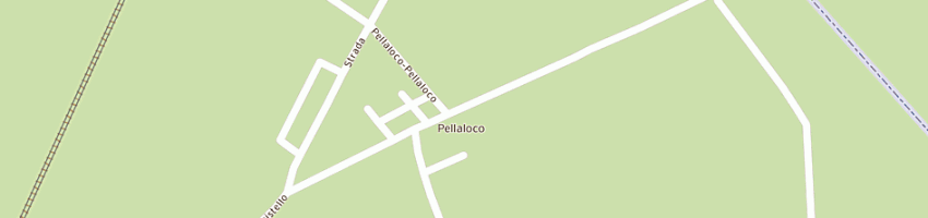 Mappa della impresa trattoria pellaloco - di papini renzo e c snc a ROVERBELLA