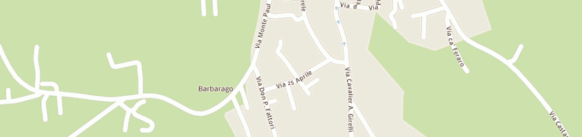 Mappa della impresa polisportiva palazzolo a SONA