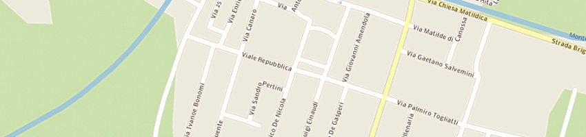 Mappa della impresa benatti andrea a GONZAGA