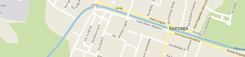 Mappa della impresa bottardi enzo a GONZAGA