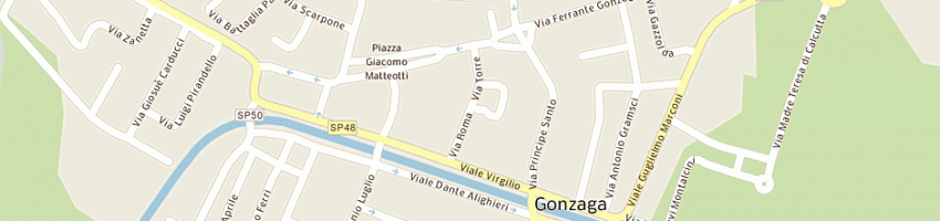 Mappa della impresa petocchi severo a GONZAGA