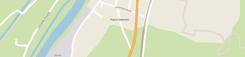 Mappa della impresa asilo infantile' pietro valentini' a DOLCE 