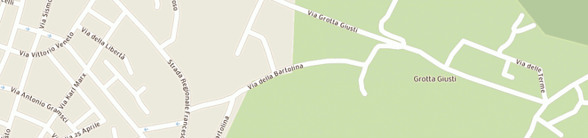 Mappa della impresa fornaci riunite dami e baccioni srl a MONSUMMANO TERME