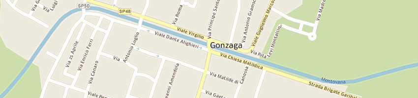 Mappa della impresa unipack srl a GONZAGA