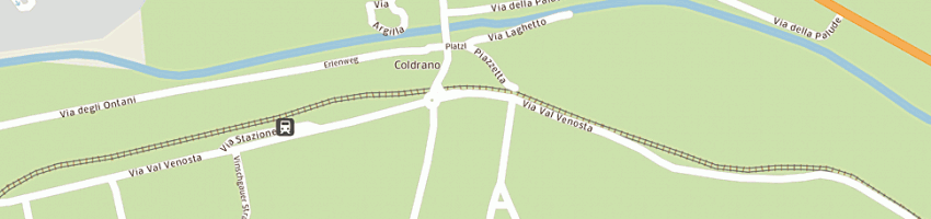 Mappa della impresa bar caffe' vis a vis a LACES