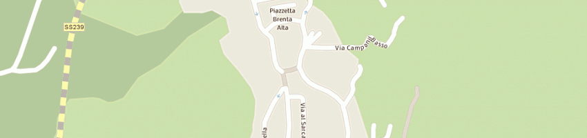 Mappa della impresa residence villa principe a PINZOLO