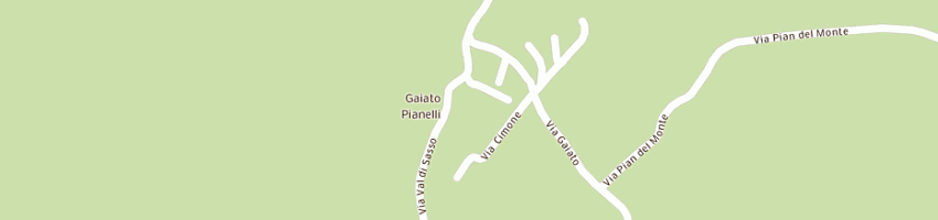 Mappa della impresa orlandini giuseppe a PAVULLO NEL FRIGNANO