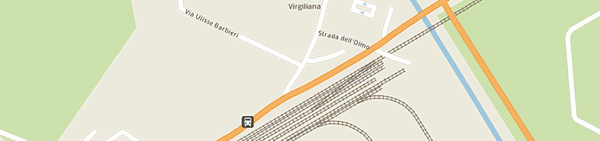 Mappa della impresa trenitalia spa divisione cargo a MANTOVA