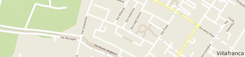 Mappa della impresa alimentari galati snc a VILLAFRANCA DI VERONA