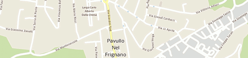 Mappa della impresa picone giuseppe a FRIGNANO