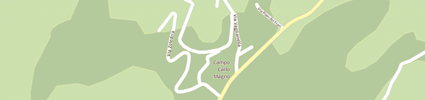 Mappa della impresa amministrazione condominio carlo magno b a PINZOLO