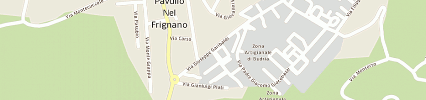 Mappa della impresa fratelli cantergiani di cantergiani graziano ed ermanno - socie- ta' in nome collettivo a PAVULLO NEL FRIGNANO