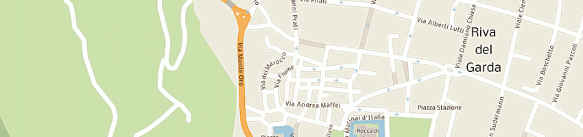 Mappa della impresa pelletteria grazia di pagano matteo e c sas a RIVA DEL GARDA