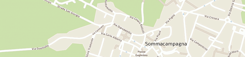 Mappa della impresa manas di venturi nadia e c snc a SOMMACAMPAGNA