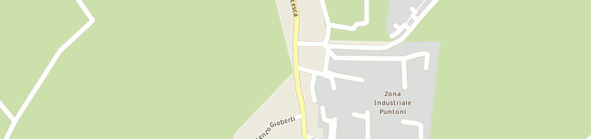 Mappa della impresa biondi martino snc di biondi vasco e c a LARCIANO