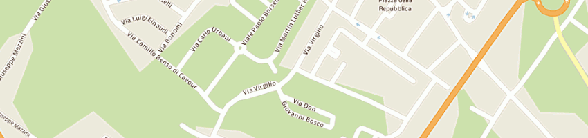Mappa della impresa rigon luca a SAN GIORGIO DI MANTOVA